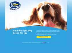 Schermata www.selectadogbreed.com