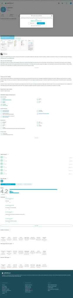 Снимак екрана s-secure.en.uptodown.com