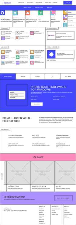 Screenshot www.breezesoftware.com