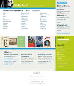 Skærmbillede www.bibliovault.org