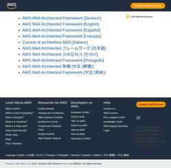 Screenshot wa.aws.amazon.com