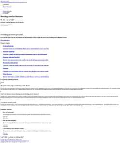 Снимак екрана help.business.booking.com