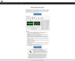 Ekran görüntüsü mp3audiorecorder.com