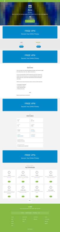 Скриншот ares.apponic.com