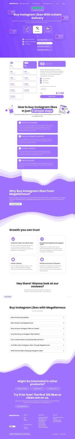 Екранна снимка megafamous.com