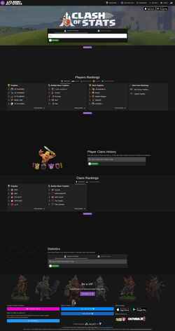 截屏 www.clashofstats.com