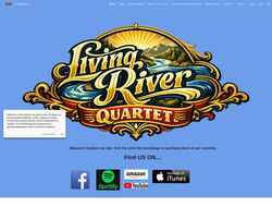 Captura de pantalla www.livingriverquartet.com
