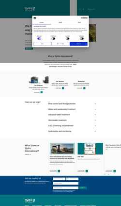 Скриншот www.hydro-int.com