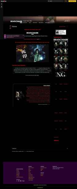 Captura de pantalla death-mark.fandom.com