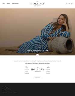 Captura de pantalla theholidaycollective.com.au