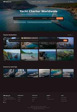 Screenshot weboat.agency