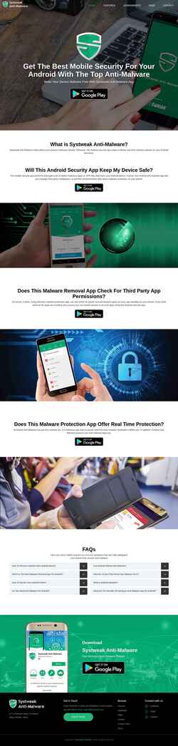 Screenshot www.androidantimalware.com
