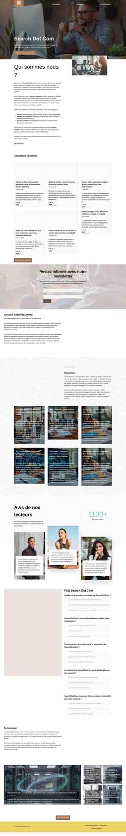Screenshot www.searchdotcom.com