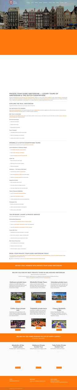 Screenshot privatetourguideamsterdam.com