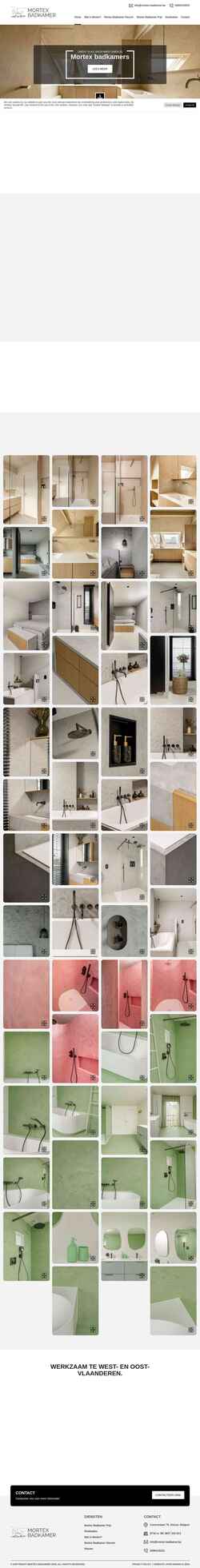 Screenshot mortex-badkamer.be