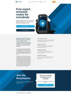 Screenshot routexperts.com