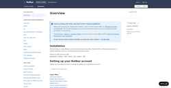 Снимак екрана docs.rollbar.com