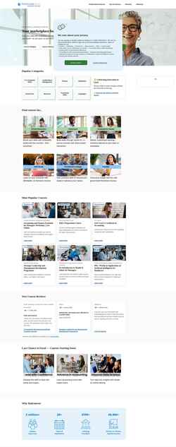 Screenshot www.findcourses.co.uk