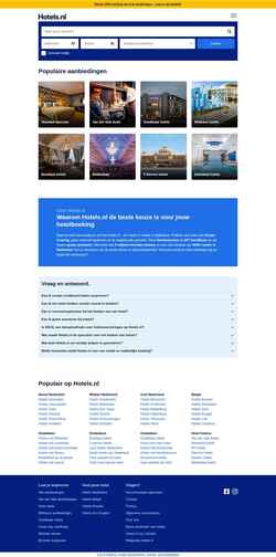 Screenshot hotels.nl