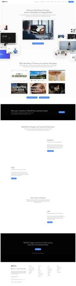 Schermata yootheme.com