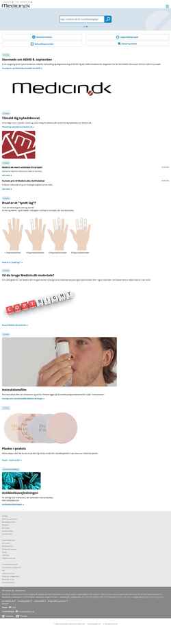 Screenshot pro.medicin.dk