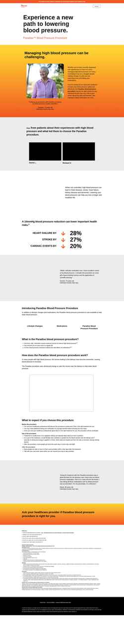 Screenshot patients.recormedical.com