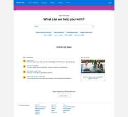 Captura de tela help.remind.com