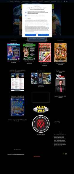 Captura de pantalla naturalbodybuilding.com