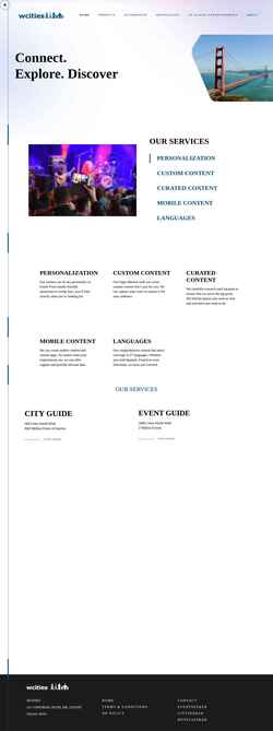 Captura de pantalla wcities.com