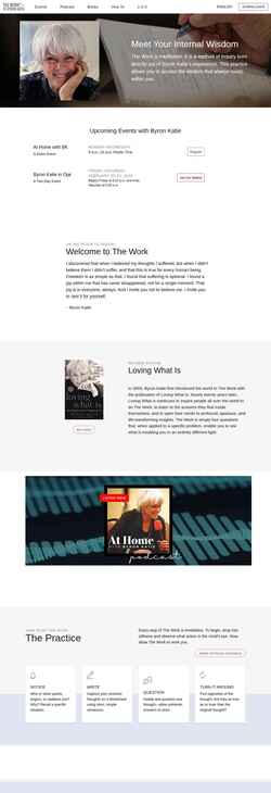 Captura de pantalla thework.com