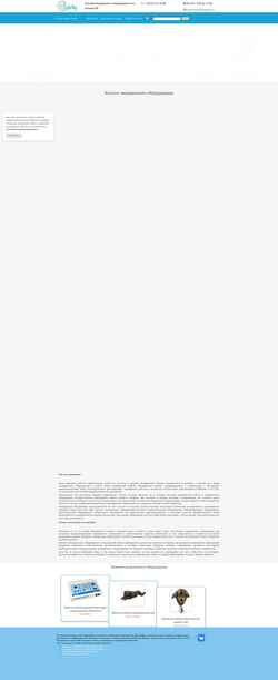Screenshot salusmed.spb.ru