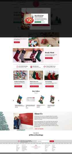Skærmbillede merrystockings.com