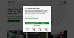 Screenshot www.valmet.com