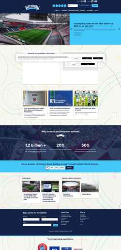 Screenshot www.accessiball.com