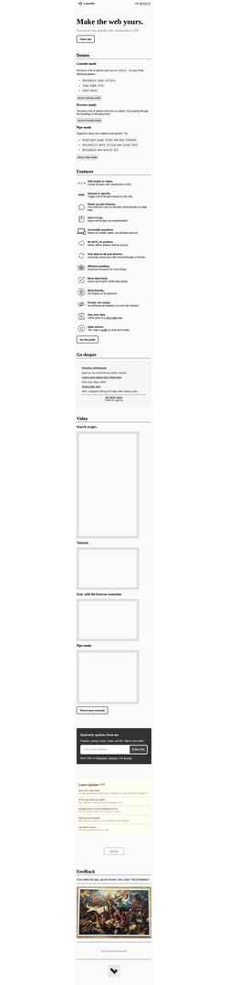 Screenshot launchlet.dev