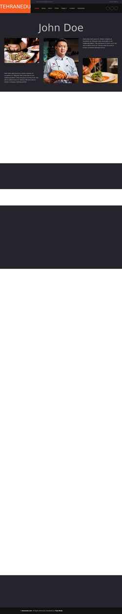 Screenshot tehranedu.com