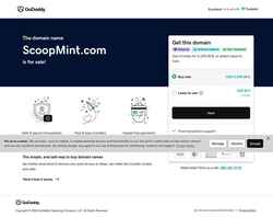 Screenshot scoopmint.com