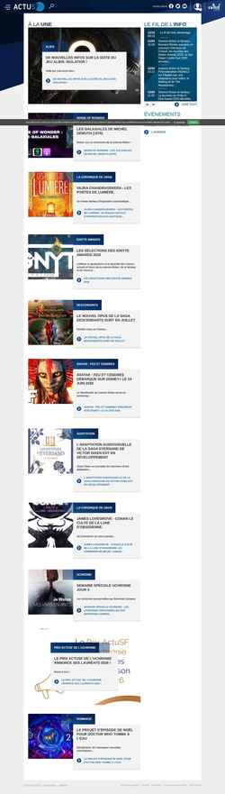 Screenshot www.actusf.com