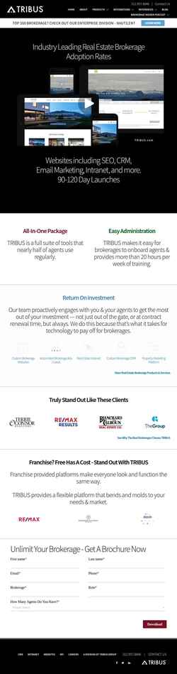 Screenshot tribus.com