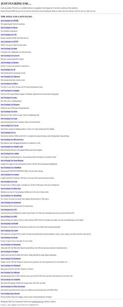 Screenshot justfuckinguse.com