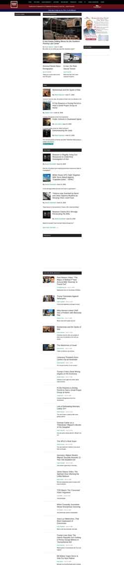 Ekran görüntüsü www.frontpagemag.com