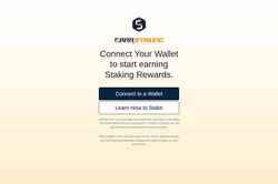 Screenshot staking.carnomaly.io