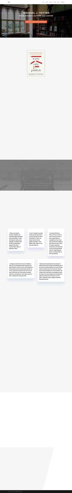 Снимак екрана michaeltotten.com