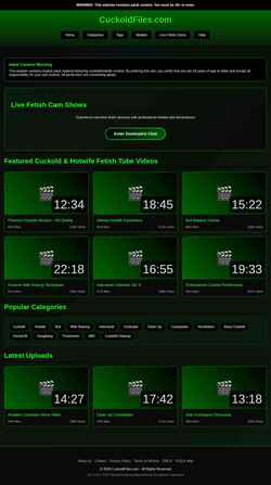 Captura de pantalla cuckoldfiles.com