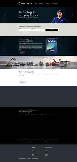 Screenshot ces.oshkoshcorp.com