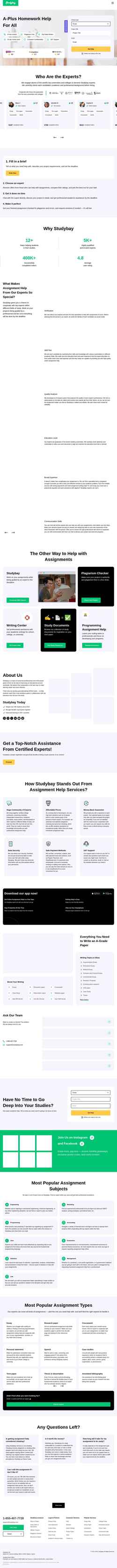 Snímek obrazovky studybay.com