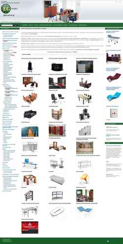 Captura de pantalla egmebel.ru