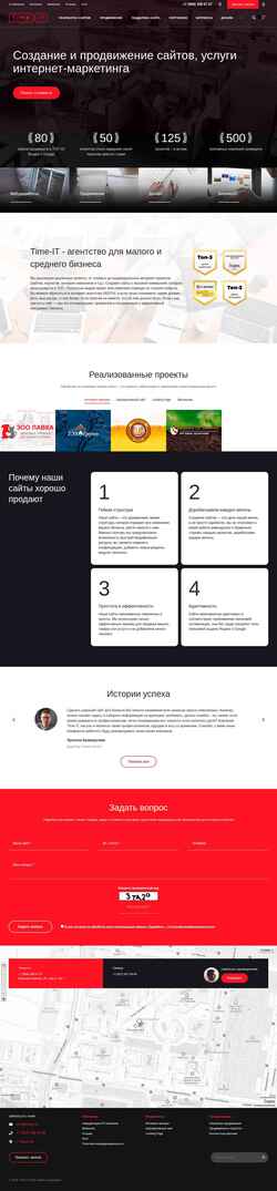 Képernyőkép time-it.ru