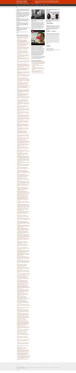 Skærmbillede genocide1915.info