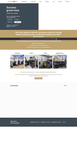 Screenshot interworkscoworking.com